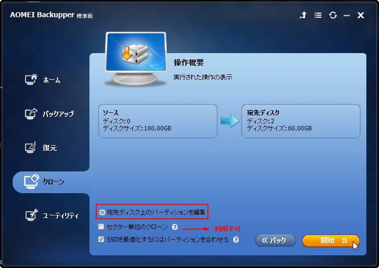 開始