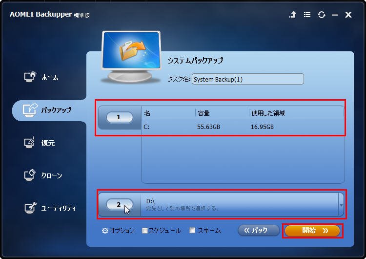 開始